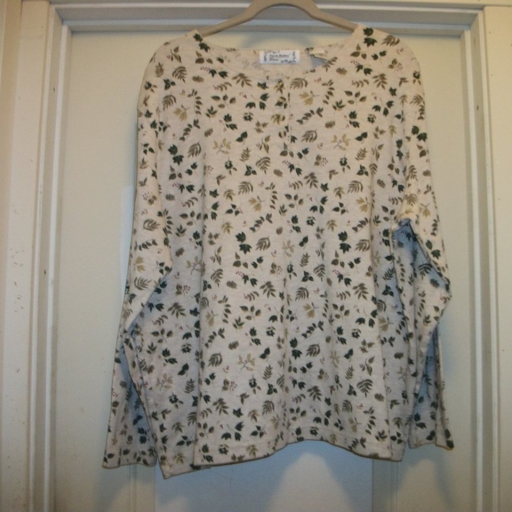 COUNTRYCORE LOVELY FOILAGE COTTONY TOP 3 X